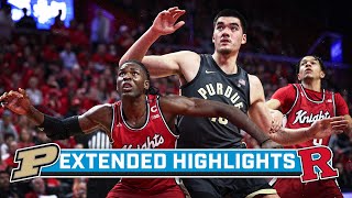 Purdue at Rutgers  Extended Highlights  Big Ten Mens Basketball  Jan 28 2024 [upl. by Garbe294]