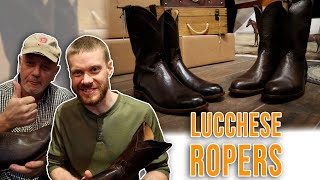 Lucchese Ropers are CLASSIC  Quick Impression at Saratoga Saddlery [upl. by Ajnek]