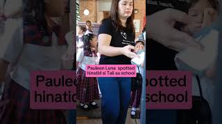 Pauleen Luna spotted hinatid ang anak nya na si Tali sa school pauleenluna spotted [upl. by Jarrow]