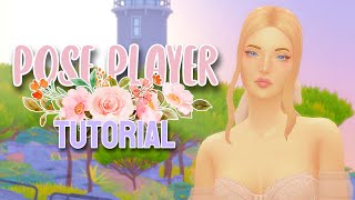 How to Install and Use Pose Player amp Sim Teleporter ✨  The Sims 4 Tutorial [upl. by Ahsikan]