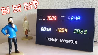 TRONIK AVENTUR 348 STATION METEO V2 avec 3 ALARMES METEO [upl. by Ingamar]