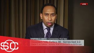 Stephen A I have no desire to see LeBron James and Cavaliers in NBA Finals  SportsCenter  ESPN [upl. by Remmos]