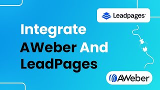 How to Integrate AWeber And LeadPages StepbyStep [upl. by Ferde329]