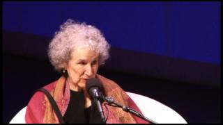 Talking Volumes Margaret Atwood describes her quothome economics operaquot [upl. by Eerhs]