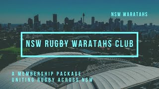 NSW Rugby Waratahs Club  A membership package uniting rugby across NSW [upl. by Osgood61]