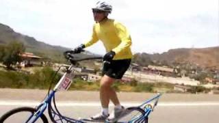 ElliptiGO elliptical cycle  Rosarito to Ensenada 50miler [upl. by Anawqahs]