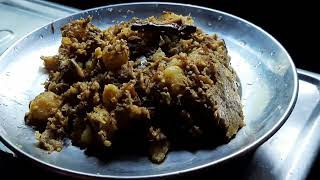 মোচার ঘন্ট মোচা sunu munu cooking [upl. by Lseil]