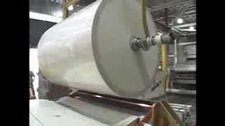 Mechadyne Shaft Extractor  Tissue Converting Rolls [upl. by Eikcir]