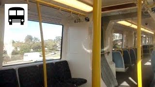 Transperth Trains BSeries EMU Batch One  Canning Bridge to Bull Creek Mandurah Line Perth [upl. by Rad]