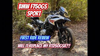 2023 BMW F750 GS Sport Initial Ride Review [upl. by Bromleigh]