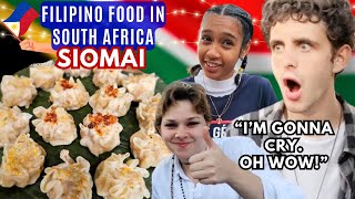 Watch Their Amazing Reactions To Siomai With Garlic Chilli Oil  Episode 164 [upl. by Akinas462]