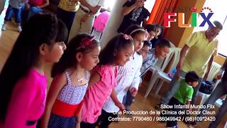 Animacion Show infantil MUNDO FLIX Lima Perú [upl. by Aisetra]