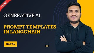 Prompt Templates in LangChain l Basic to Advance  Generative AI Series [upl. by Mak917]