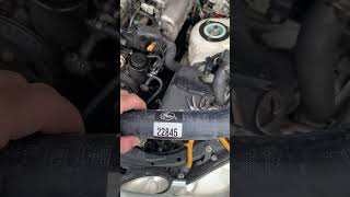 1999 LEXUS GS300 upper radiator hose ALTERNATE Gates 22845 if you cut it [upl. by Britteny550]