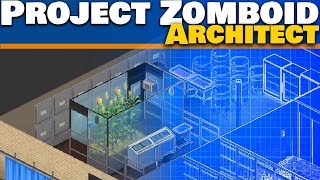 Project Zomboid Architect Ep 4  Lets Build a City  Mad Science Labs B Movie Horror amp More [upl. by Norma]