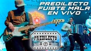 GRUPO PREDILECTO  FUISTE MALA EN VIVO RODEO HOUSTON 2022 The Hideout [upl. by Aisad]