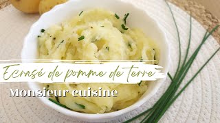 Ecrasé de pomme de terre avec Monsieur Cuisine 🥔🥔🥔 [upl. by Jaqitsch]