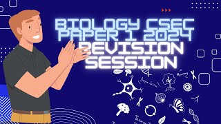 CSEC Biology May 2024 Paper 1 Revision Session [upl. by Craggie]