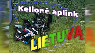 Kelione aplink Lietuva motociklais [upl. by Gad]