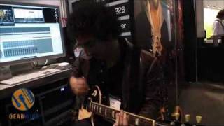 Waves GTR3 And Waves GTR SOLO Auditioned At Winter NAMM 2009 [upl. by Yenahs]