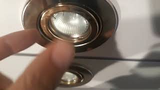 change a bulb  changing a bulb  Downlight bulb  canister light  can light  Pot light  Led [upl. by Ainitsirhc293]