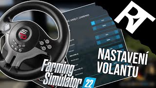 Jak nastavit volant do hry Farming Simulator 2022  Jak připojit volant k Farming Simulator [upl. by Eecyak]