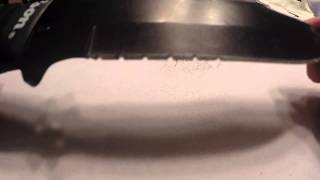 How to make serrations on a knife [upl. by Odama]