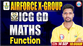 Airforce X Group Classes 2024  ICG GD Maths Practice Set  Maths By Vishal Sir [upl. by Assirak]