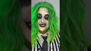 How about a game of charades 🪲 beetlejuice makeupartist makeupshorts halloweencostume lydia [upl. by Almire]