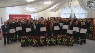 Fundacja DKMS pomaga strażakom [upl. by Ynohtnakram916]