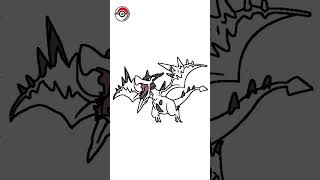 How to Draw Aerodactyl  Pokemon 142 shorts [upl. by Deuno654]