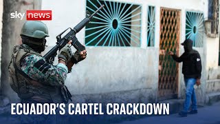 On the front line of Ecuadors war against the drug cartels [upl. by Odnama]