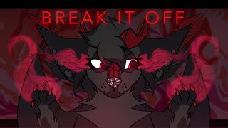 BREAK IT OFF  Animation Meme  FlipaClip 1 HOUR CHALLENGE [upl. by Nwahshar]