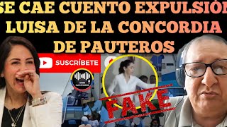 SE CAE CUENTO DE EXPULSION DE LUISA GONZÁLEZ DE LA CONCORDIA DE LOS PAUTEROS NOTICIAS RFE TV [upl. by Silvio]