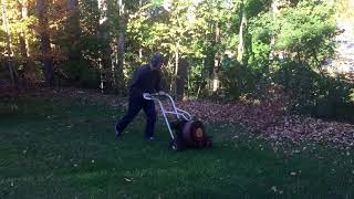 1968 Giant Vac Leaf Blower with 8hp Briggs [upl. by Assecnirp952]