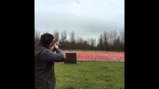 Shooting and hitting clay  zelzate belgium [upl. by Luiza446]