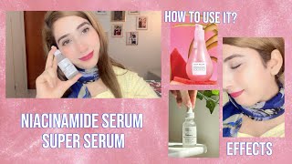 Niacinamide Serum Review💞 l The Ordinary Niacinamide  Glow Recipe😍 l Warishay Beauty Vlogs [upl. by Nine230]