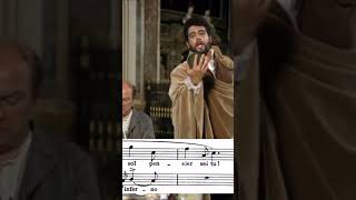 Plácido Domingo sings Recondita monia from the movie opera TOSCA in 1972 operasinger operasinger [upl. by Nesnah]