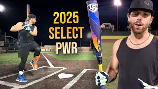 Hitting with the 2025 SELECT PWR  BBCOR Baseball Bat Review [upl. by Sanders]