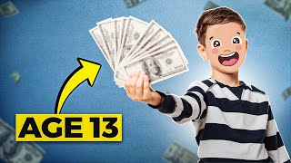 How To Make Money As A 13 Year Old 2024 [upl. by Anahsal]