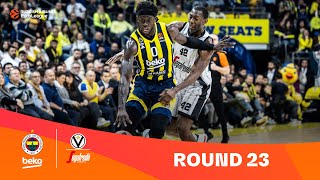 FenerbahceVirtus  Round 23 Highlights  202324 Turkish Airlines EuroLeague [upl. by Owiat]