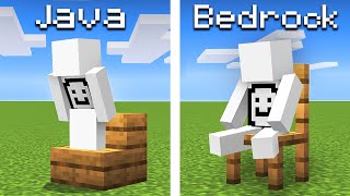 Probé 100 DIFERENCIAS de MINECRAFT Java VS Bedrock [upl. by Meredith]