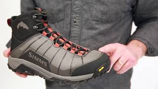 Simms Flyweight Boot  Spring 2019 [upl. by Pallaten]