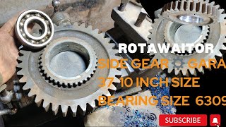 how to Gear Bearing size 100mm 6309 preparing help lathe machinepakistan manufacturing [upl. by Pablo]