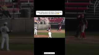 I was today years old when I found out that catchers can balk too😱🤯 baseball facts sports fact [upl. by Zosema]