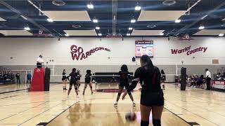 Woodlawn High School Volleyball vs Pikesville High School Varsity 101424 [upl. by Storm]