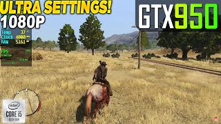 Red Dead Redemption 1 GTX 950  1080p Ultra [upl. by Elorak]