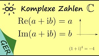 Komplexe Zahlen Realteil und Imaginärteil bestimmen [upl. by Thurlow44]