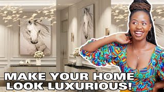 HOW TO REMOVE WALLPAPER AND INSTALL CLASSY WAINSCOT  MARYA OKOTH interiordesigner [upl. by Genevra193]