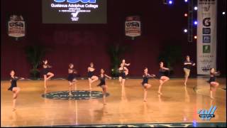 Gustavus Adolphus Dance Team 2015 USA Nationals  Tia Bont Choreography [upl. by Rockafellow114]